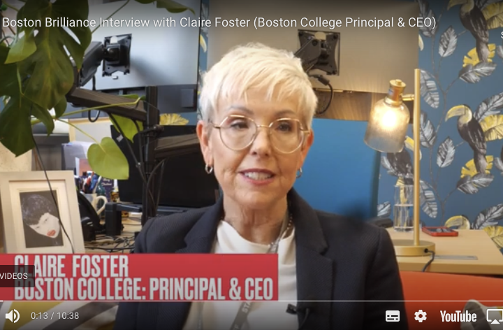 Boston Brilliance – Claire Foster Interview